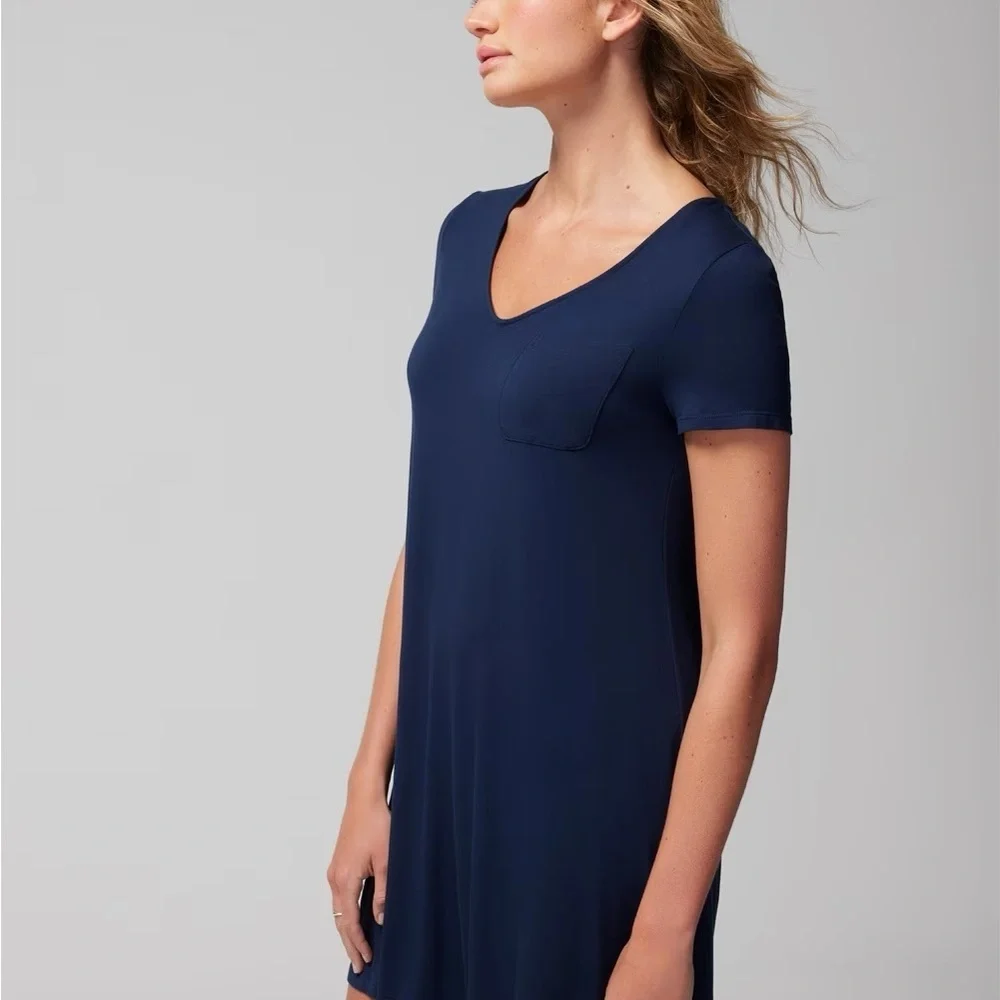 Soma Navy Blue Sleep Dress - Picture 1 of 1